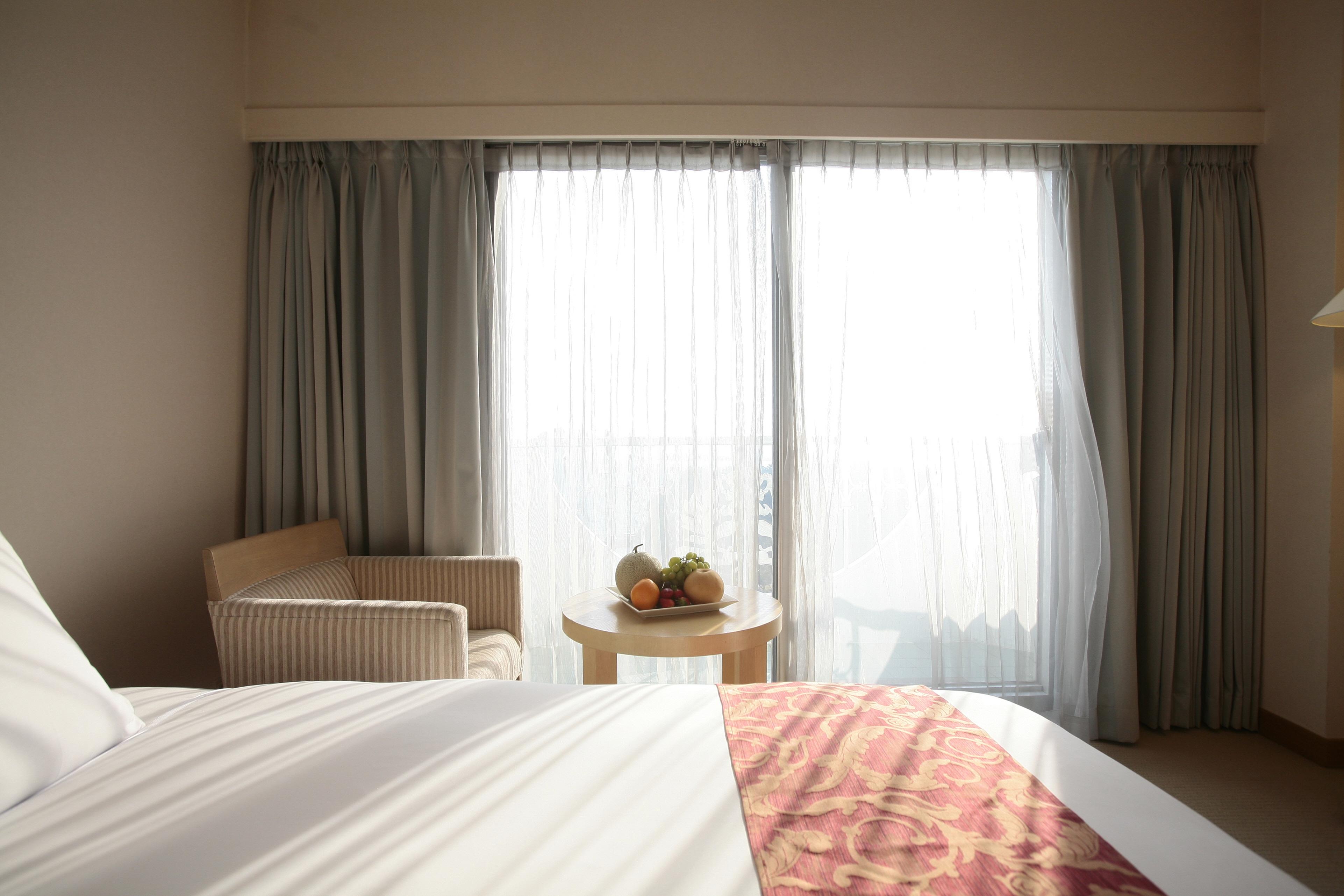 Seogwipo Kal Hotel Exterior foto A bedroom at the hotel